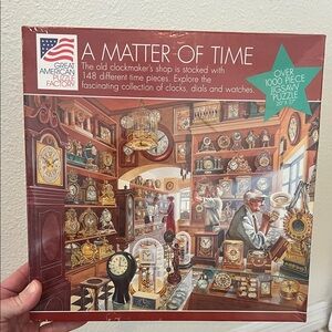 Great American Puzzle Factory a matter of time Jigsaw Puzzle